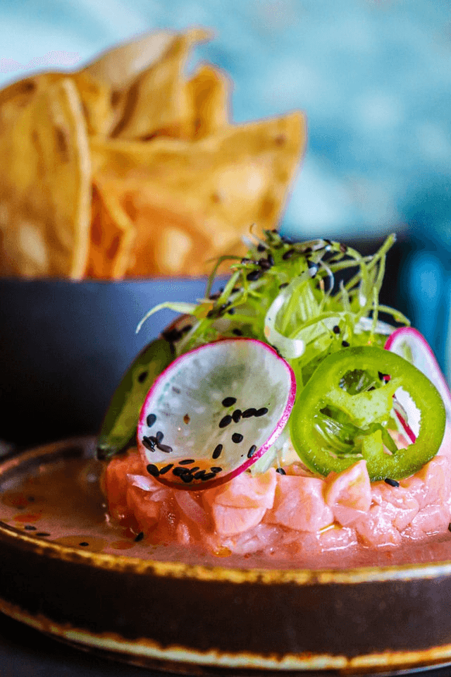 Ceviche, an Peruvian specialty